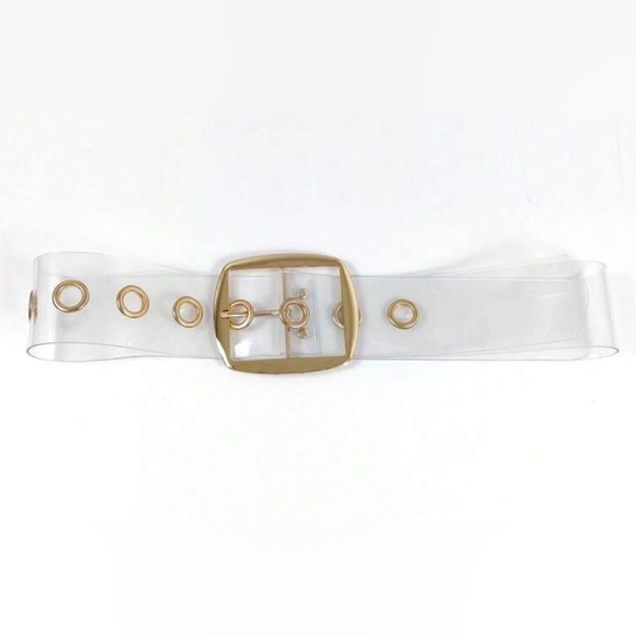 COPY - Chic transparent wide belt - Picture 2 of 7